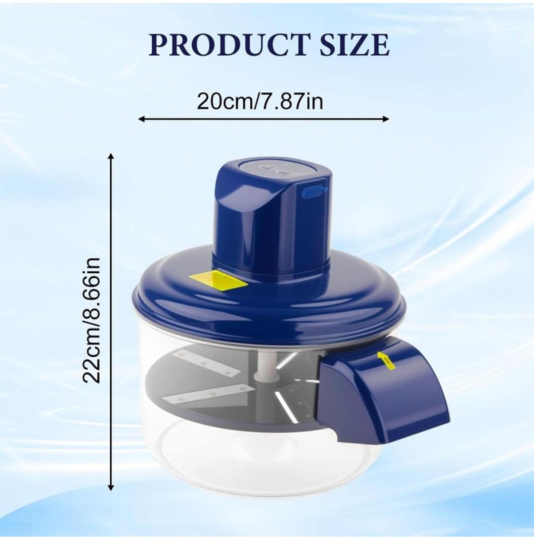 Electric Fruit & Vegetable Peeler Machine – One-Touch Automatic Peeling & Cutting for Effortless Kitchen Prep